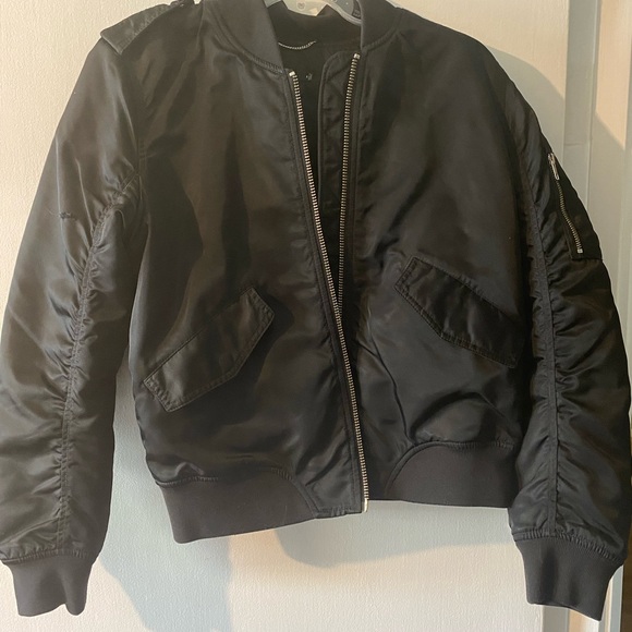 Women’s medium black Talula bomber - Picture 2 of 2